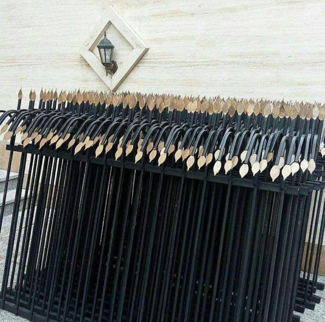 نرده حفاظ روی دیواری سرنیزه ای آبشاری|مصالح و تجهیزات ساختمان|ری, صالحآباد شرقی|دیوار