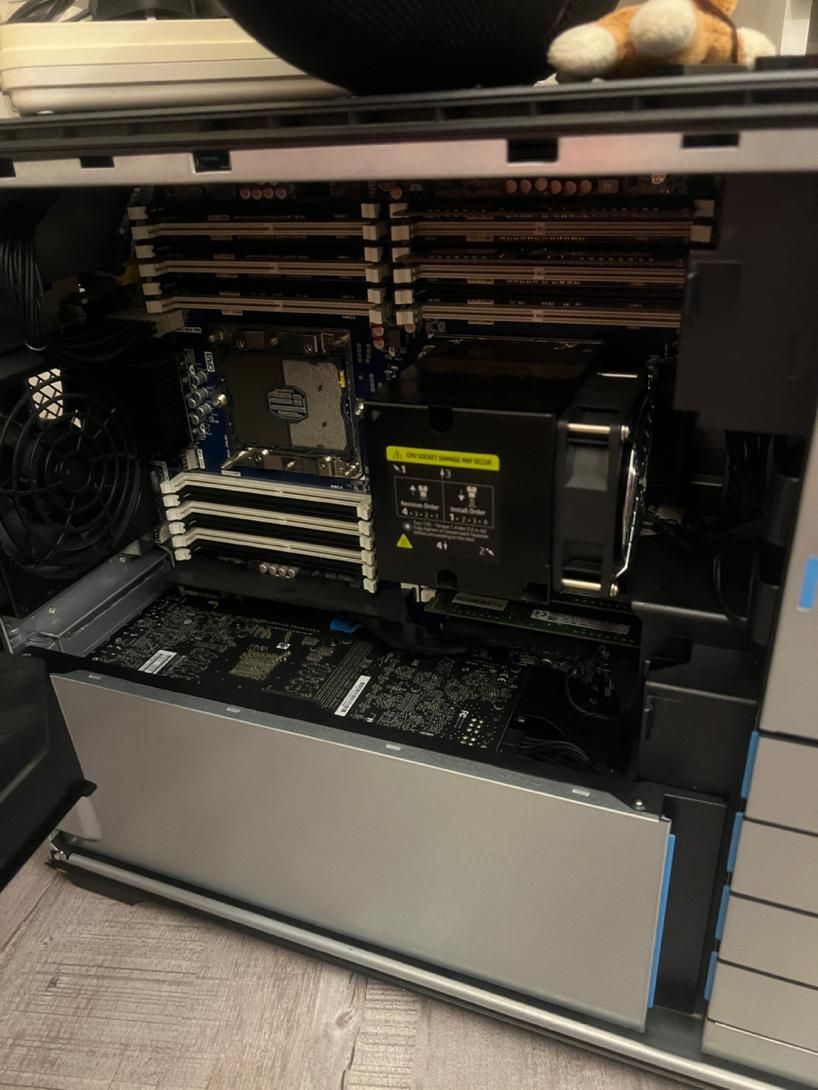 کیس hp workstation  برای سرور رندر های سنگین و ..|رایانه رومیزی|تهران, میدان انقلاب|دیوار