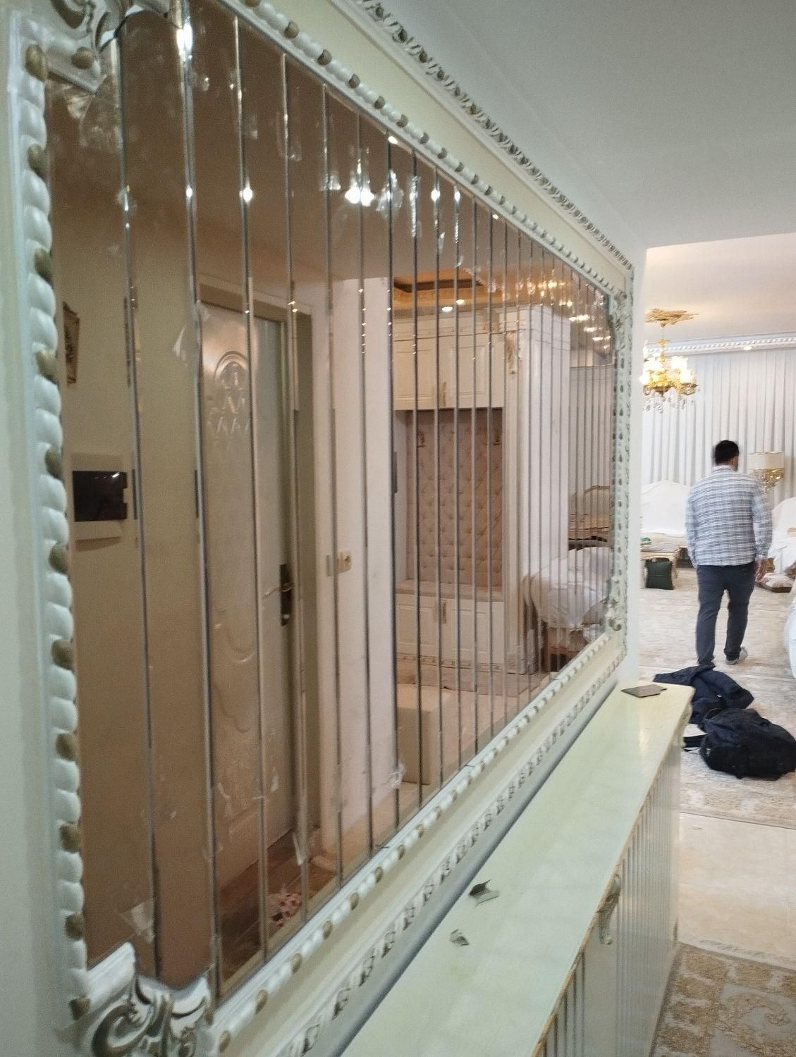 آینه کاری پازلی تنوع طرح پازل|آینه|مشهد, هنرستان|دیوار