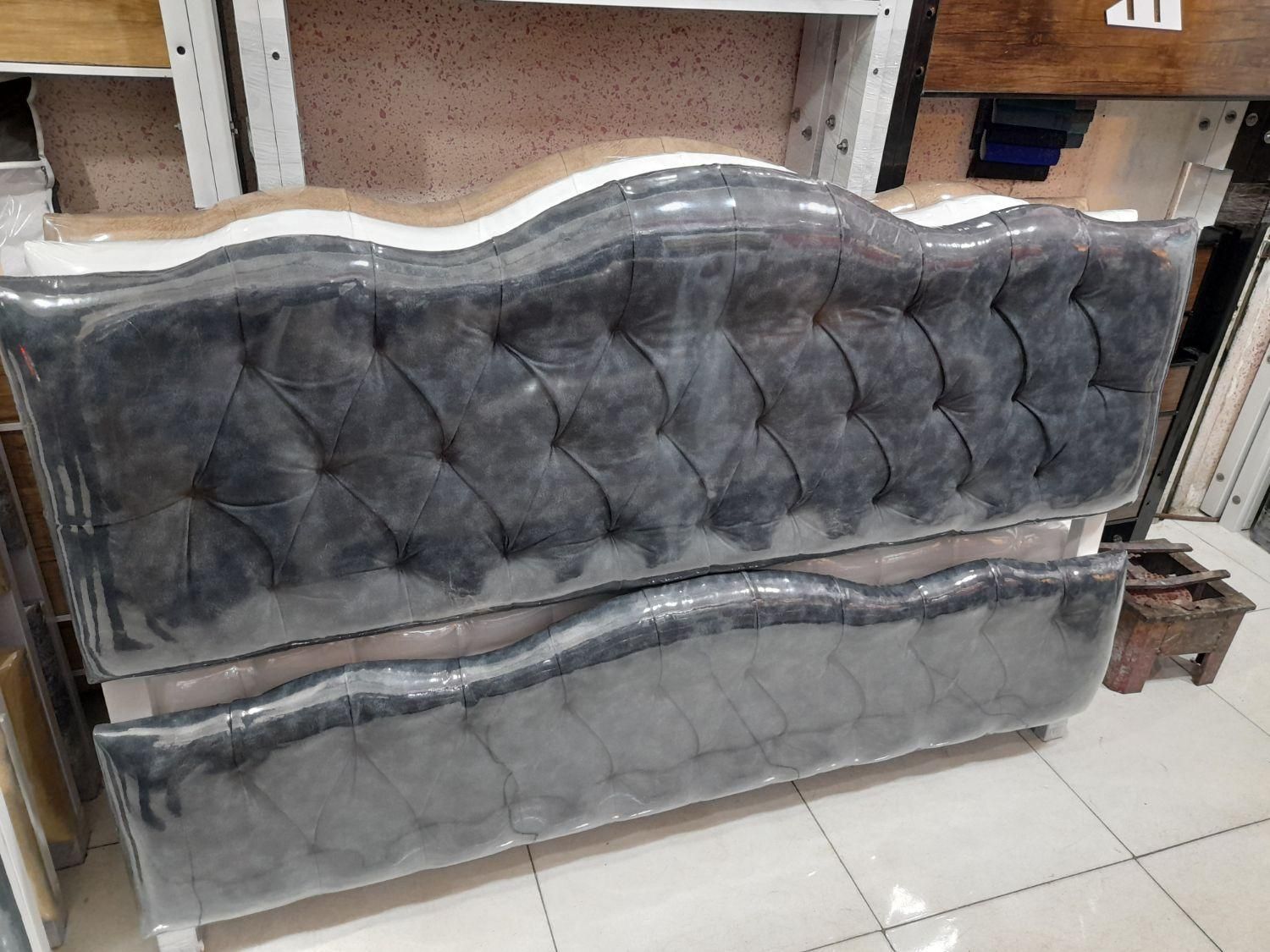 تختخواب فلزی دونفره فلزی|تخت و سرویس خواب|مشهد, رسالت|دیوار