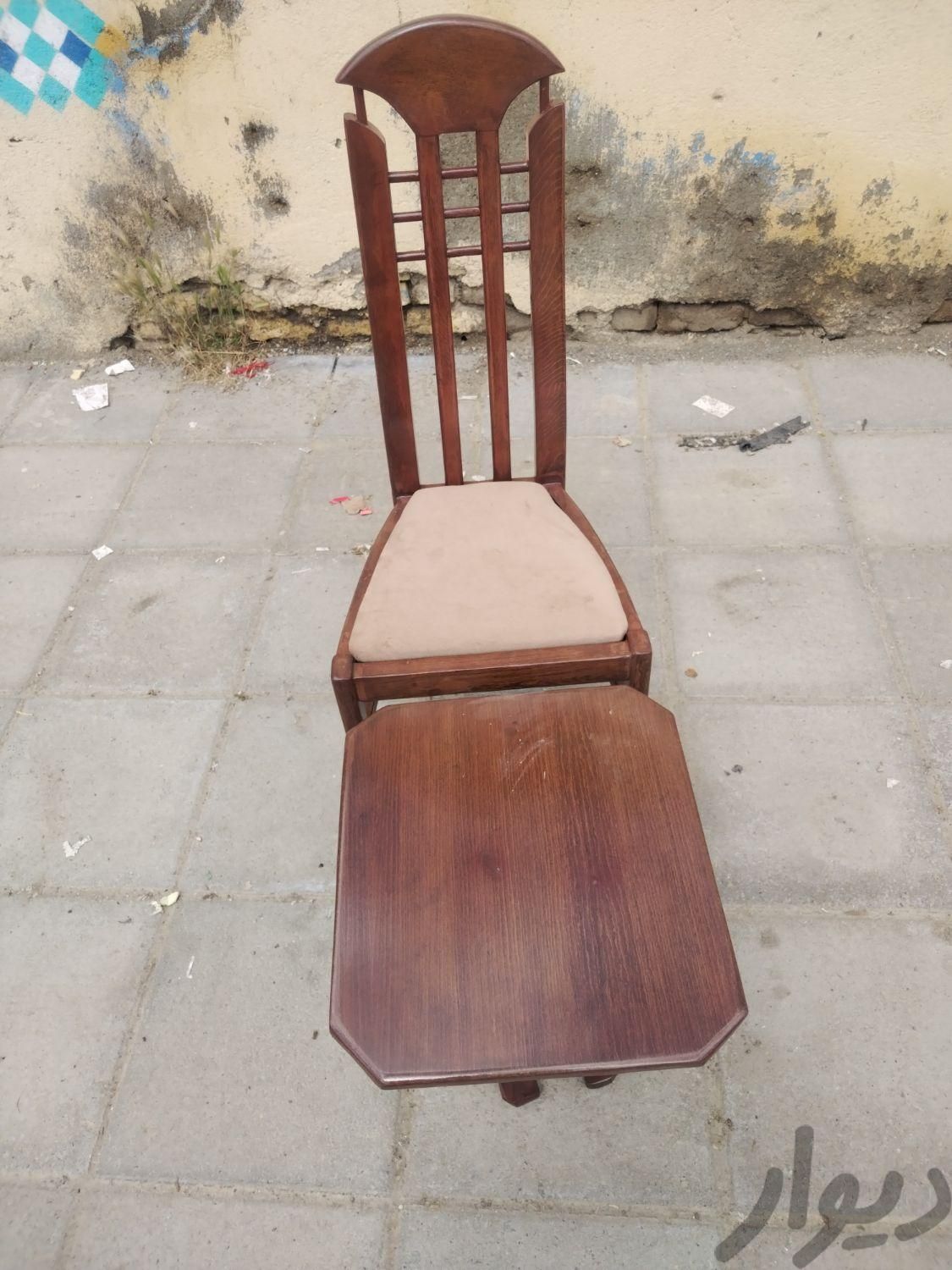 میز صندلی چوب|صندلی و نیمکت|مشهد, شهرک شهید رجایی|دیوار