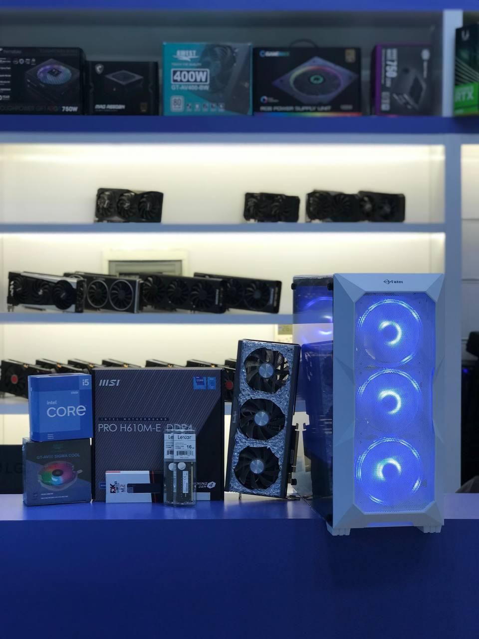 کیس گیمینگ نسل 13 با 13400F و 3080 10 گیگ اقساطی|رایانه رومیزی|مشهد, عامل|دیوار