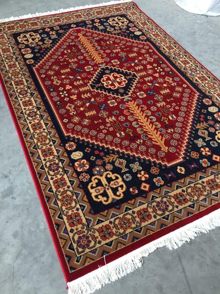 فرش سنتی ستاره کویریزدقرمز طرح شاهسون|فرش|تهران, امام حسین|دیوار