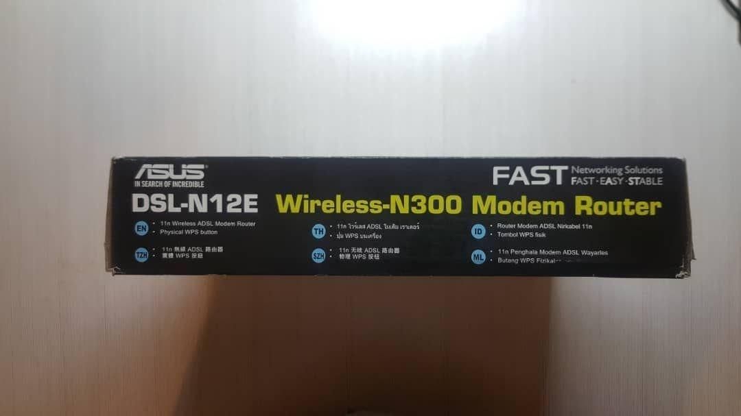 مودم روتر وایرلس ایسوس مدل DSL-N12E N300|مودم و تجهیزات شبکه|تهران, باغ فیض|دیوار