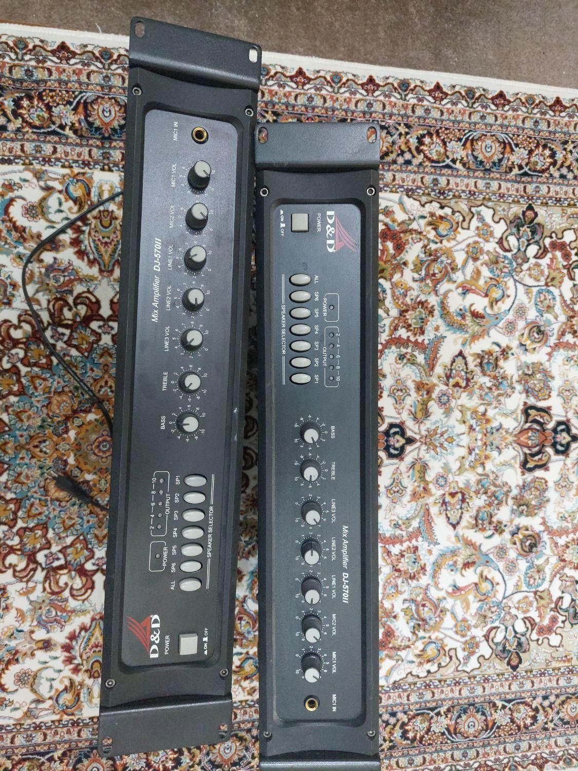 آمپلی فایر دی اند دی D&D DJ-570|صوتی و تصویری|تهران, دولاب|دیوار
