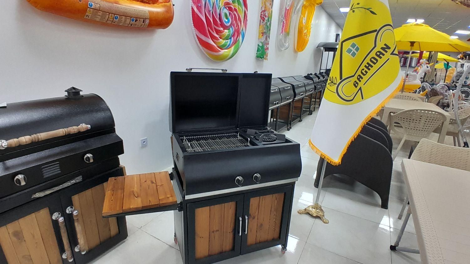 باربیکیو۷۲کابینت/پلوپز/کباب/پز/گریل دار|اجاق گاز و لوازم برقی پخت‌وپز|چهارباغ, |دیوار