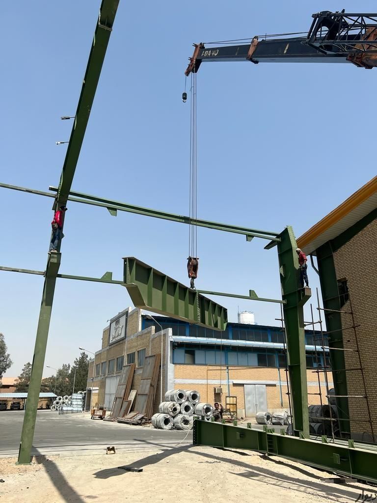 سوله سازی و اسکلت فلزی/با استاندارد ملی/ ساخت سوله|خدمات پیشه و مهارت|تهران, شمسآباد|دیوار