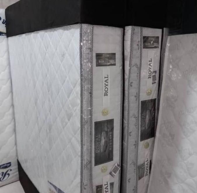 تشک رویال فنر دار * دو نفره * اثاث مارکت|تشک تختخواب|سیرجان, |دیوار