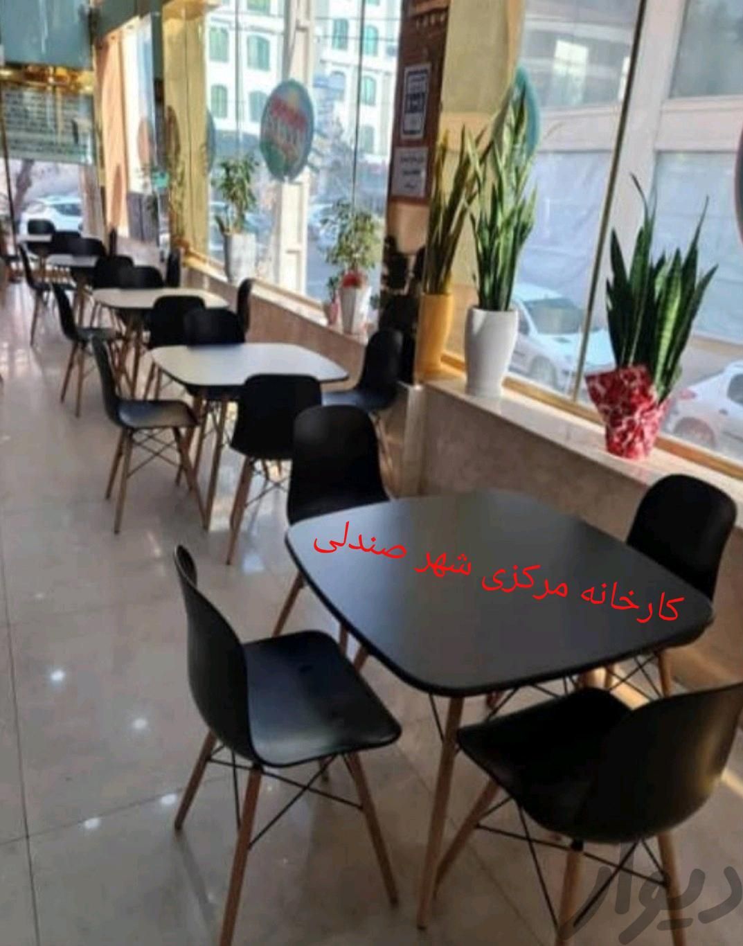 میز و صندلی  غذاخوری  کافه  پلاستیکی  چوبی|میز و صندلی غذاخوری|تهران, صادقیه|دیوار