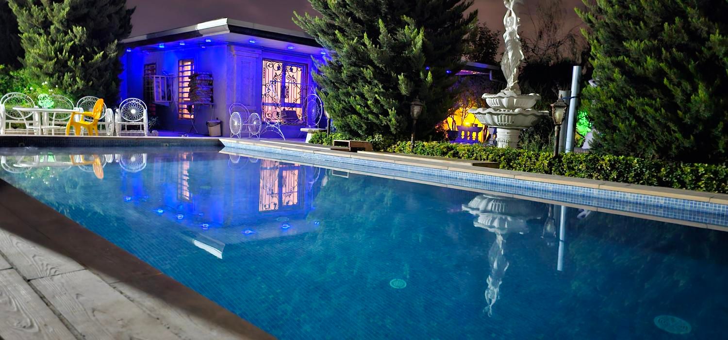 اجاره باغ ویلا استخر آبگرم باغستان شهریار|اجارهٔ کوتاهمدت ویلا و باغ|شهریار, |دیوار