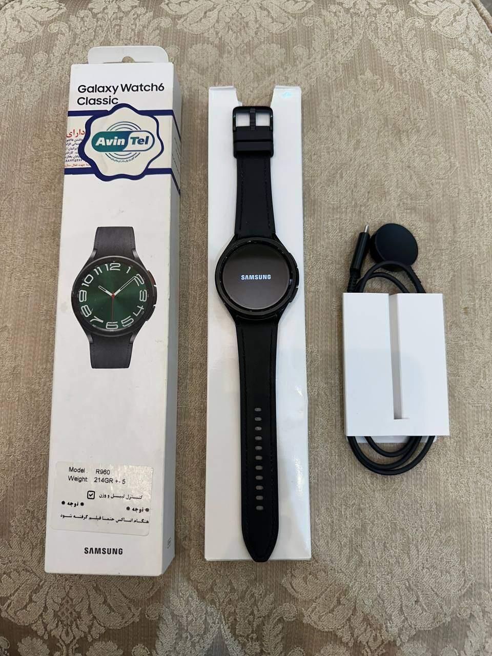 واچ 6 کلاسیک سامسونگ watch 6 classic samsung ساعت|ساعت|تهران, سبلان (لشگر)|دیوار