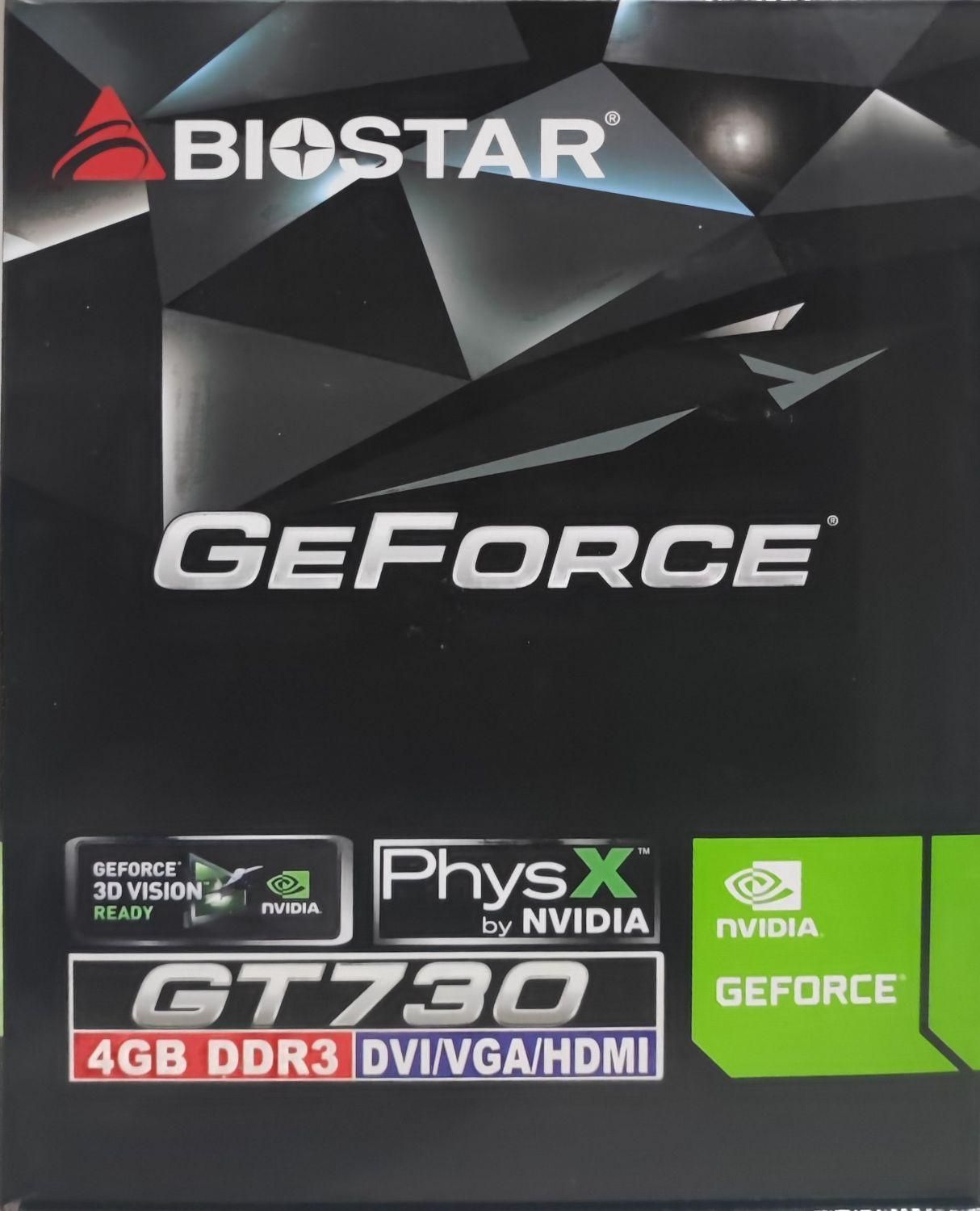 گرافیک GT730 DDR3 4GB BIOSTAR|قطعات و لوازم جانبی رایانه|پرند, |دیوار