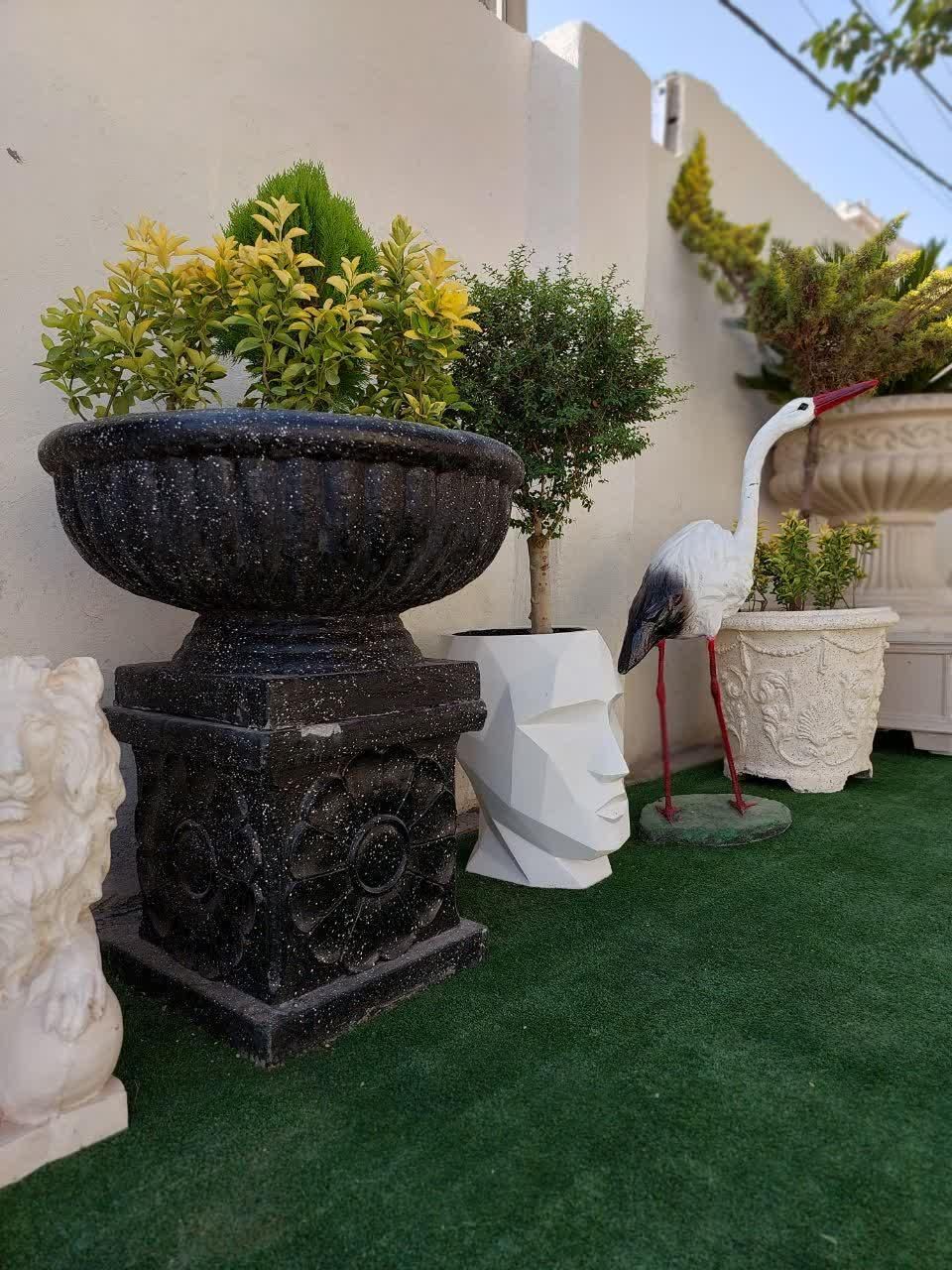 گلدان بتنی فلاورباکس فایبرگلاس مقاوم سیمانی باغی|مصالح و تجهیزات ساختمان|آستارا, |دیوار