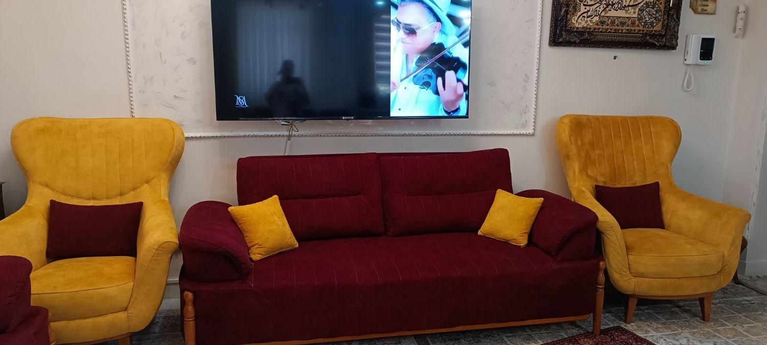 مبل درحدنووتمیزه با بهترین پارچه|مبلمان خانگی و میز عسلی|تهران, شهید آوینی|دیوار