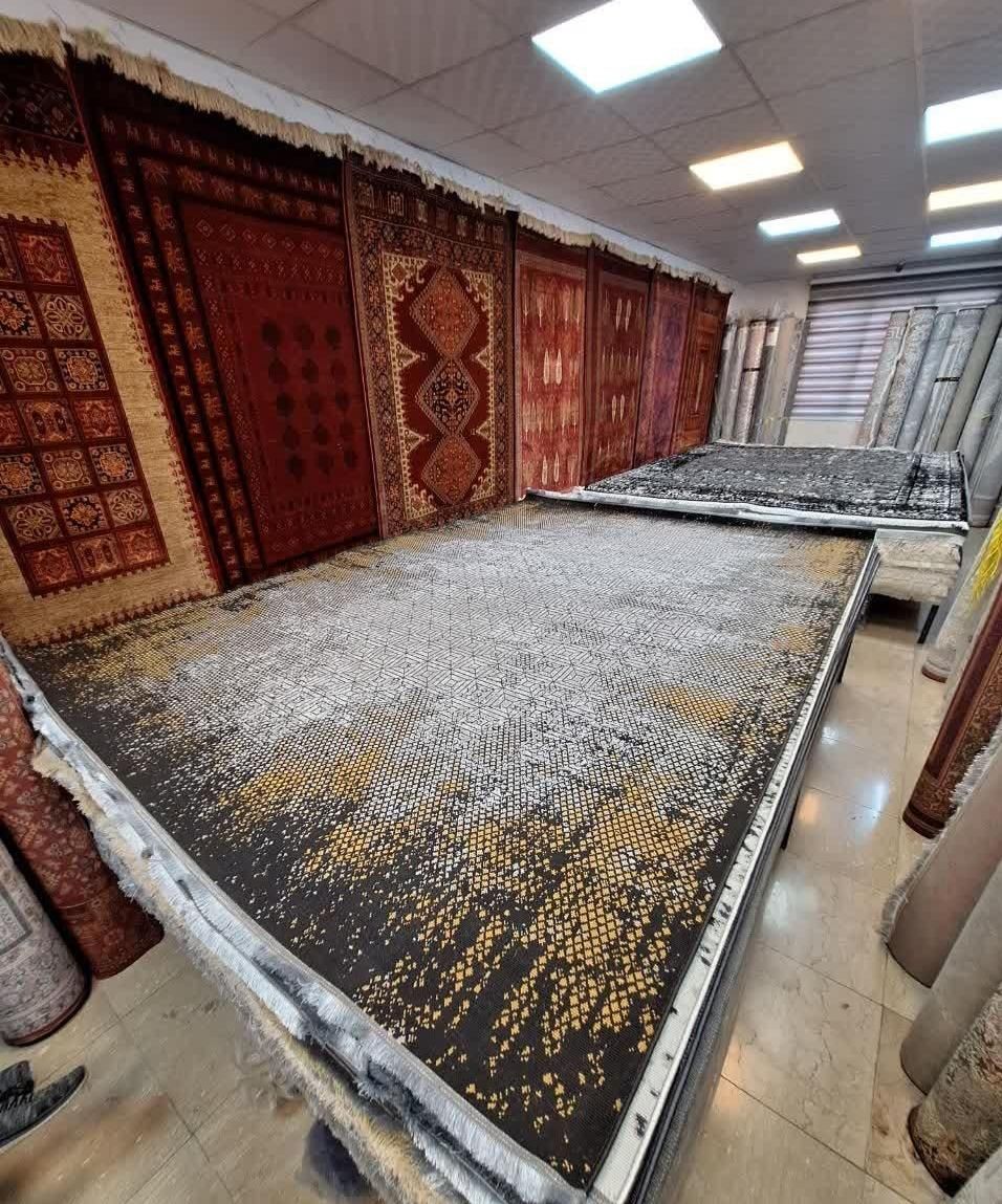 گلیم فرش ۶متری طاووس نگارین ابرنگ|فرش|مشهد, امیر|دیوار