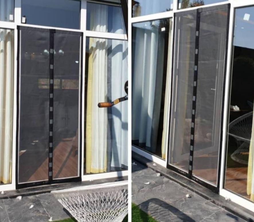 فروش پرده زبرا/نایلون/توری مگنتی/توری پلیسه کشویی|پرده، رانر، رومیزی|قم, بلوار امین و ساحلی|دیوار