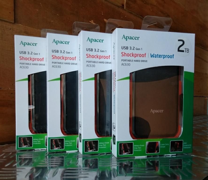 هارد اکسترنال ۲دو ترابایت (۲دو ترا بایت) Apacer|قطعات و لوازم جانبی رایانه|مشهد, کوثر|دیوار