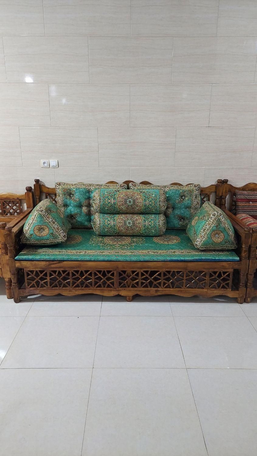 مینیمال تخت سنتی جدید|مبلمان خانگی و میز عسلی|کرج, پیشاهنگی|دیوار