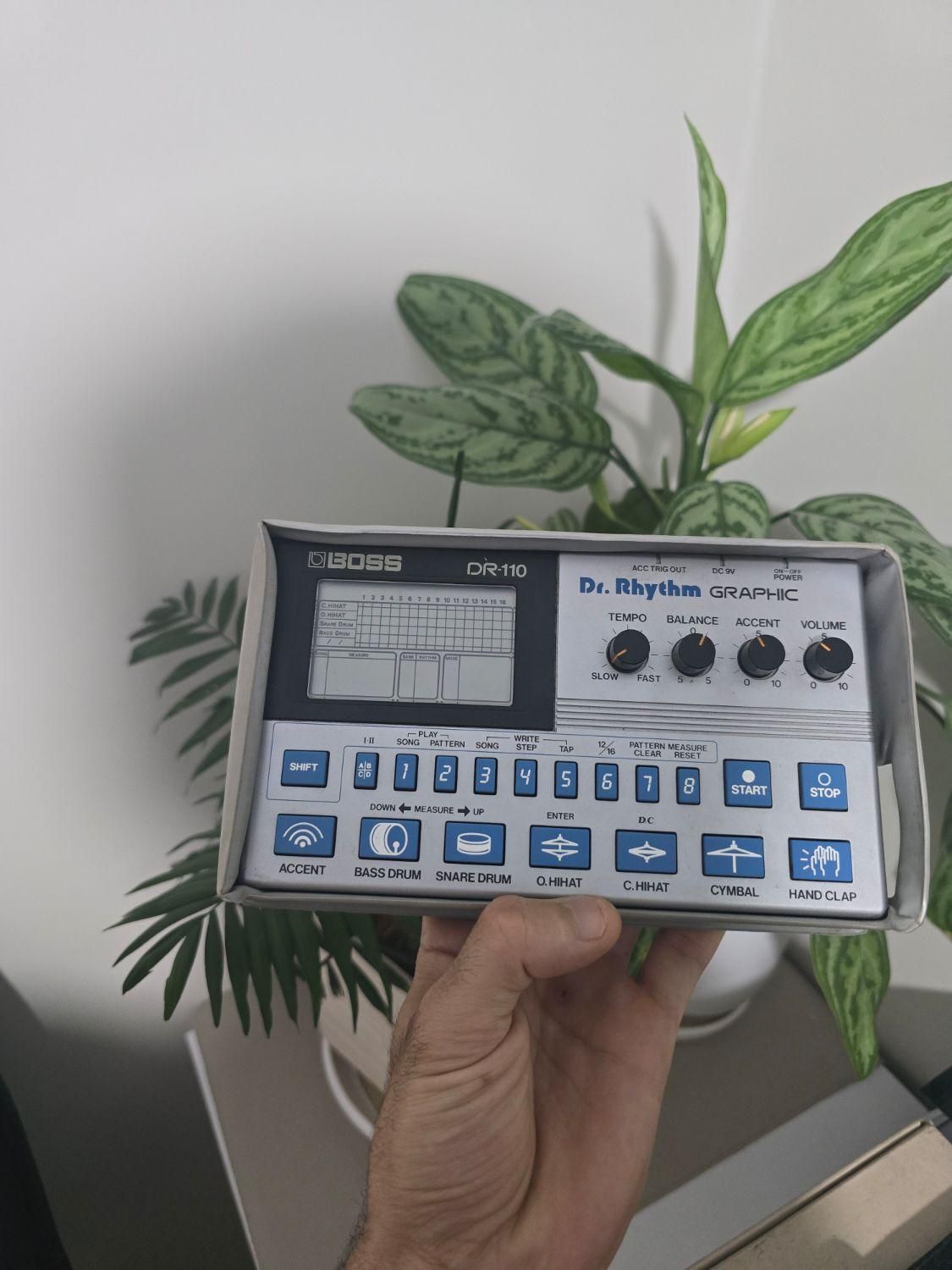 درام ماشین گرافیکی Boss DR-110 Dr. Rhythm|درام و پرکاشن|تهران, تهران‌نو|دیوار