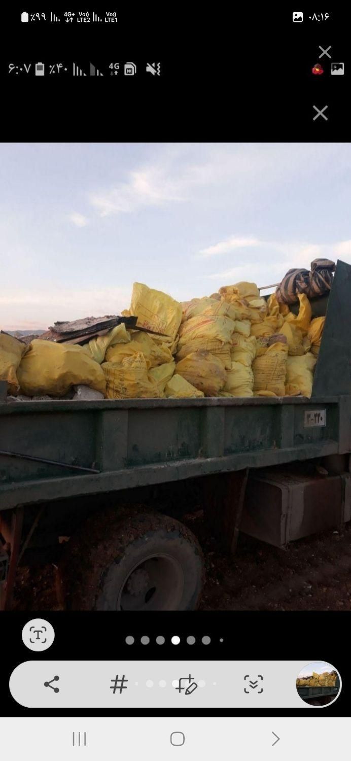 حمل نخاله و مصالح ساختمانی با خاور کمپرسی|خدمات حمل و نقل|شیراز, میانرود|دیوار