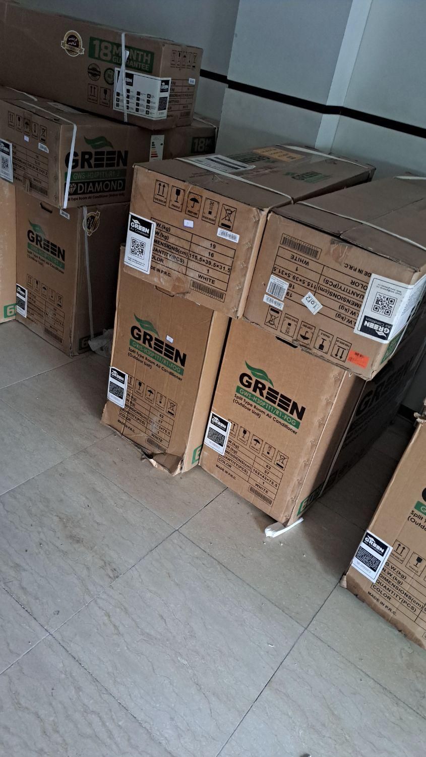 کولر گازی گرین اینورتر با کیفیت بالا|کولر گازی و فن‌کوئل|نجف‌آباد, جامی|دیوار