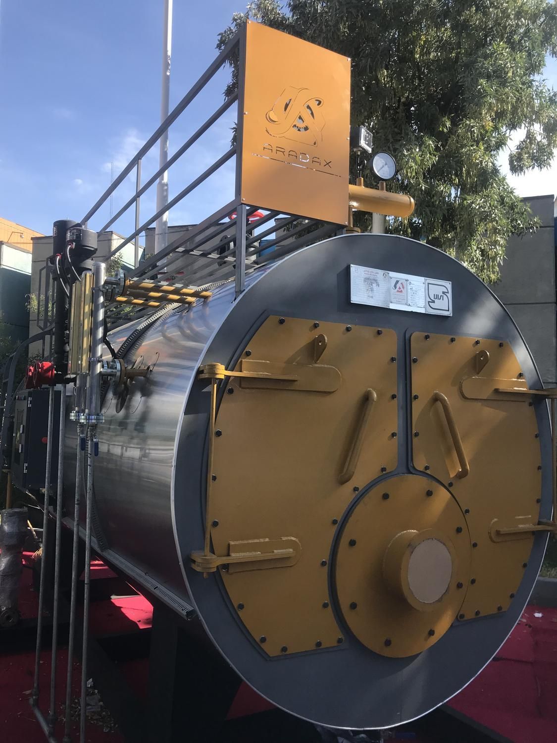 دیگ بخار ٥ تن استاندارد آماده کدپیگیری سختی گیر RO|ماشینآلات صنعتی|تهران, دردشت|دیوار