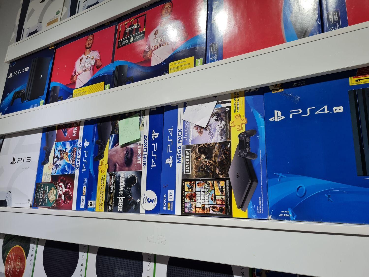 فروش پلی استیشن۴ ps4 کارکرده باگارانتی نصب بازیps4|کنسول، بازی ویدئویی و آنلاین|تهران, شهرک غرب|دیوار