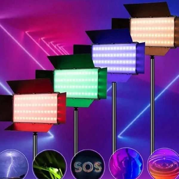 نور رنگی ارجی بی ال ای دی مدل led-rgb800|دوربین عکاسی و فیلم‌برداری|تهران, فردوسی|دیوار