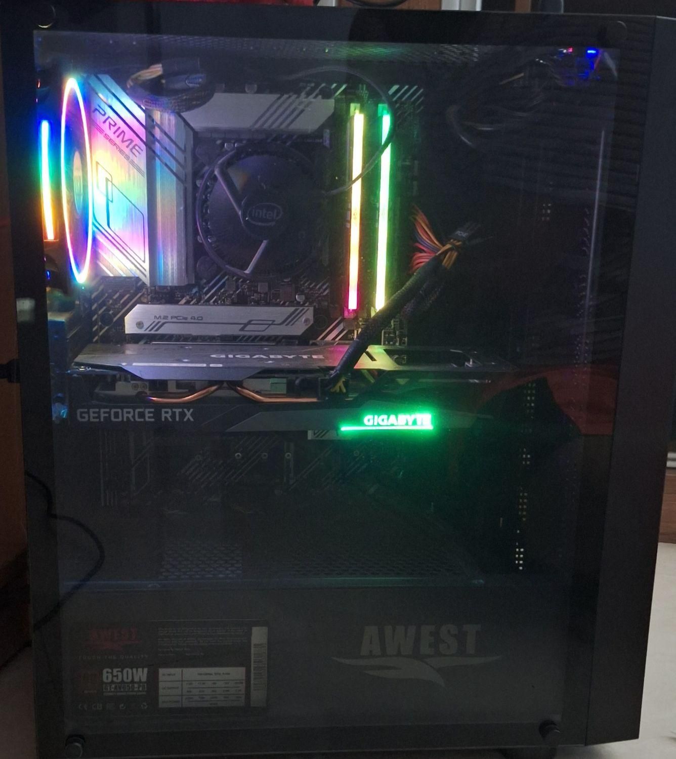 GIGABYTE RTX 3050 GAMING OC 8G کارت گرافیک|قطعات و لوازم جانبی رایانه|تهران, ظهیرآباد|دیوار