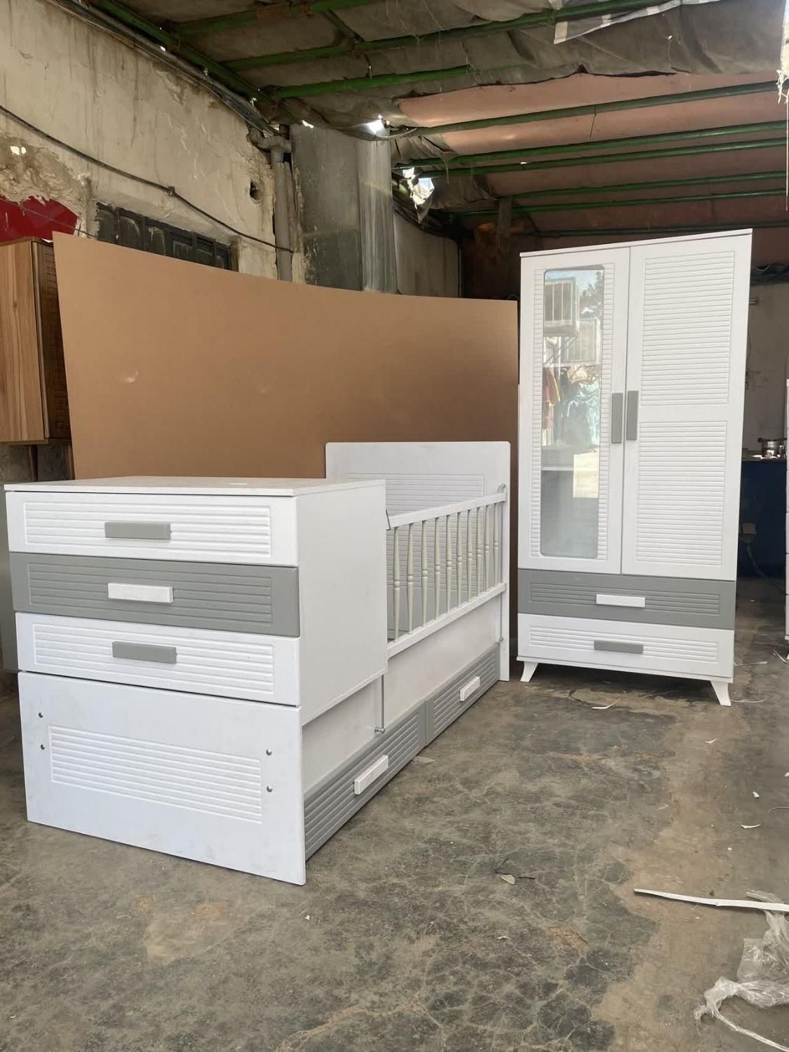 سرویس خواب نوزاد اسپرت (سیسمونی)|تخت و سرویس خواب|چهاردانگه (تهران), |دیوار