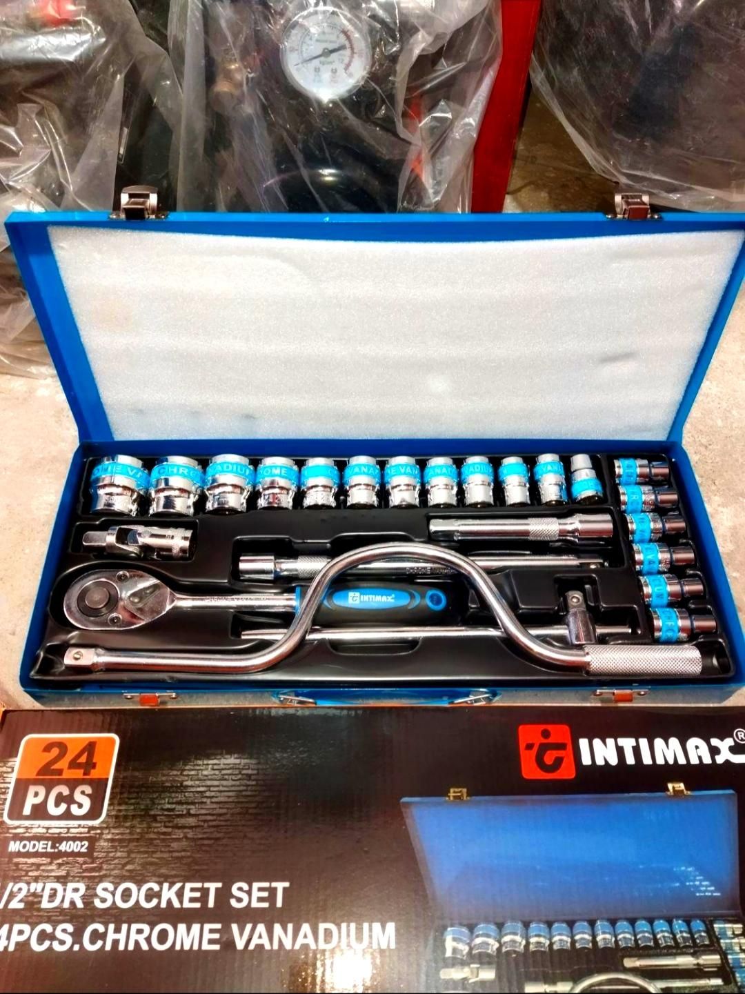 جعبه بکس 24 عددی اینتی مکس جعبه ابزار 1.2 اچار|ابزارآلات|شیراز, نصر|دیوار