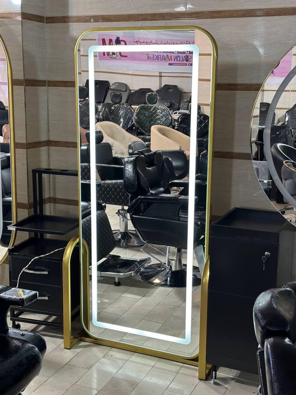 آینه آرایشگاهی دکوراسیون آینه کنسول|آرایشگاه و سالن‌های زیبایی|تهران, مشیریه|دیوار