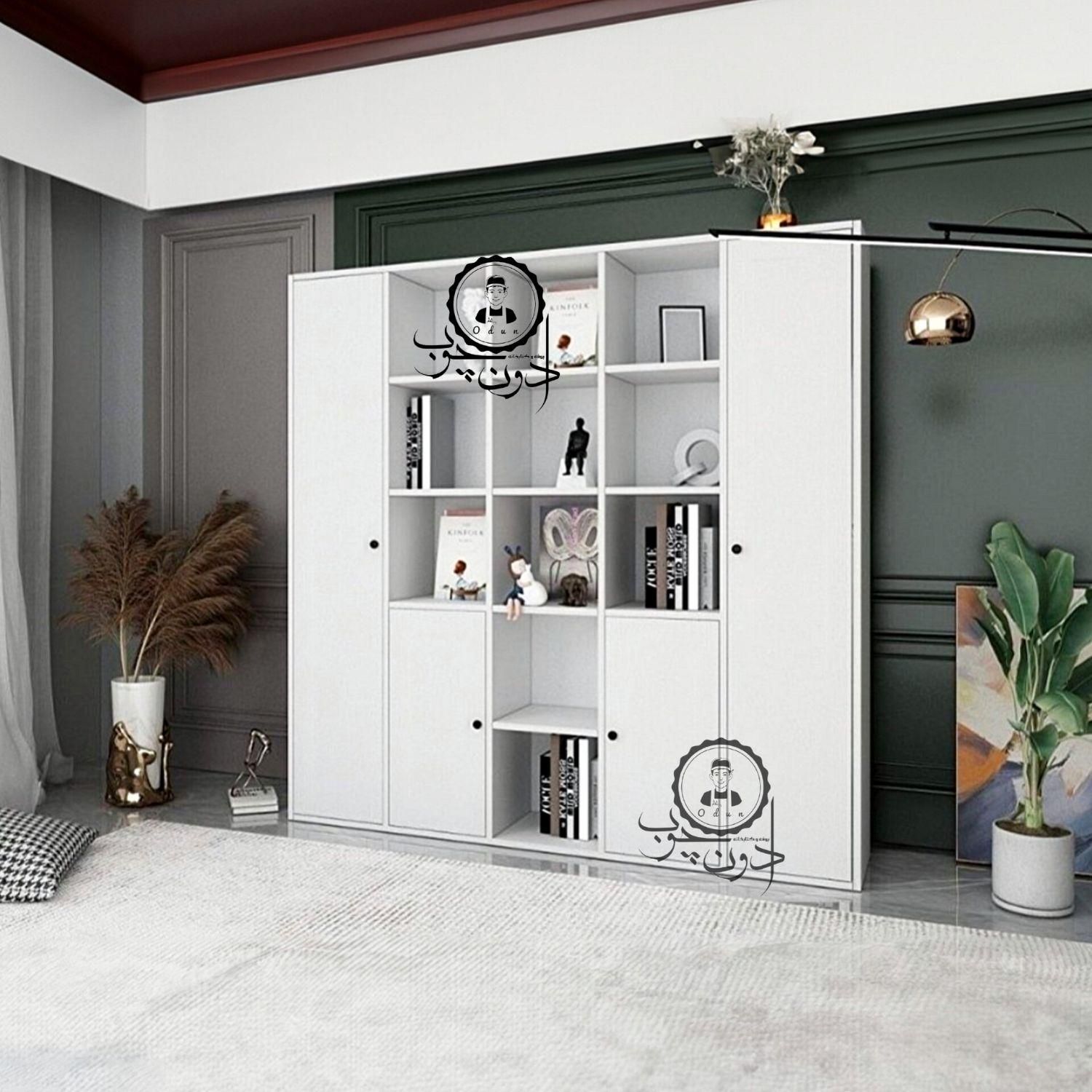 کتابخانه و کمد کتاب مدل هوروش|کتابخانه، شلف، قفسه‌های دیواری|تبریز, |دیوار