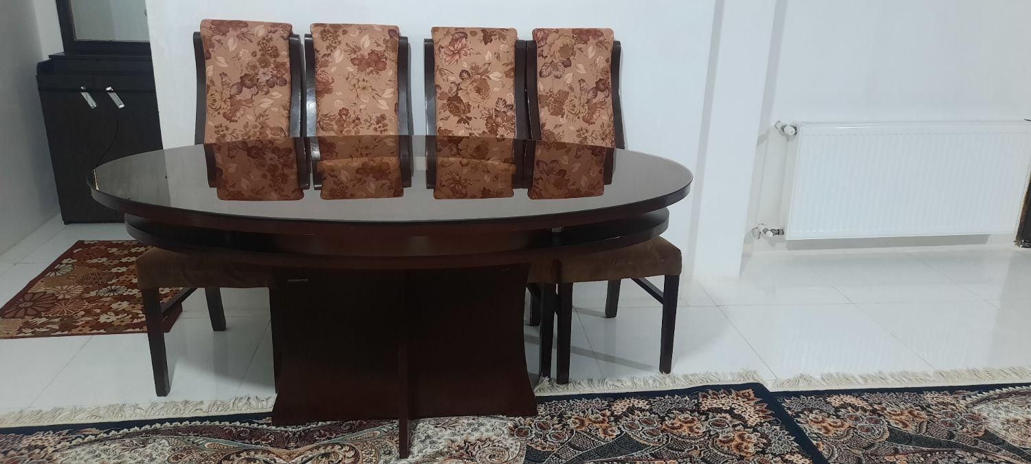 میز غذا خوری با ۴صندلی|میز و صندلی غذاخوری|رباط‌کریم, |دیوار