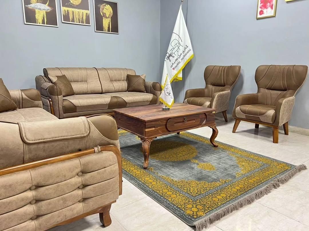 مبل مبلمان ۴۷ و ۴۶ دیانا|مبلمان خانگی و میز عسلی|قم, علی آباد|دیوار