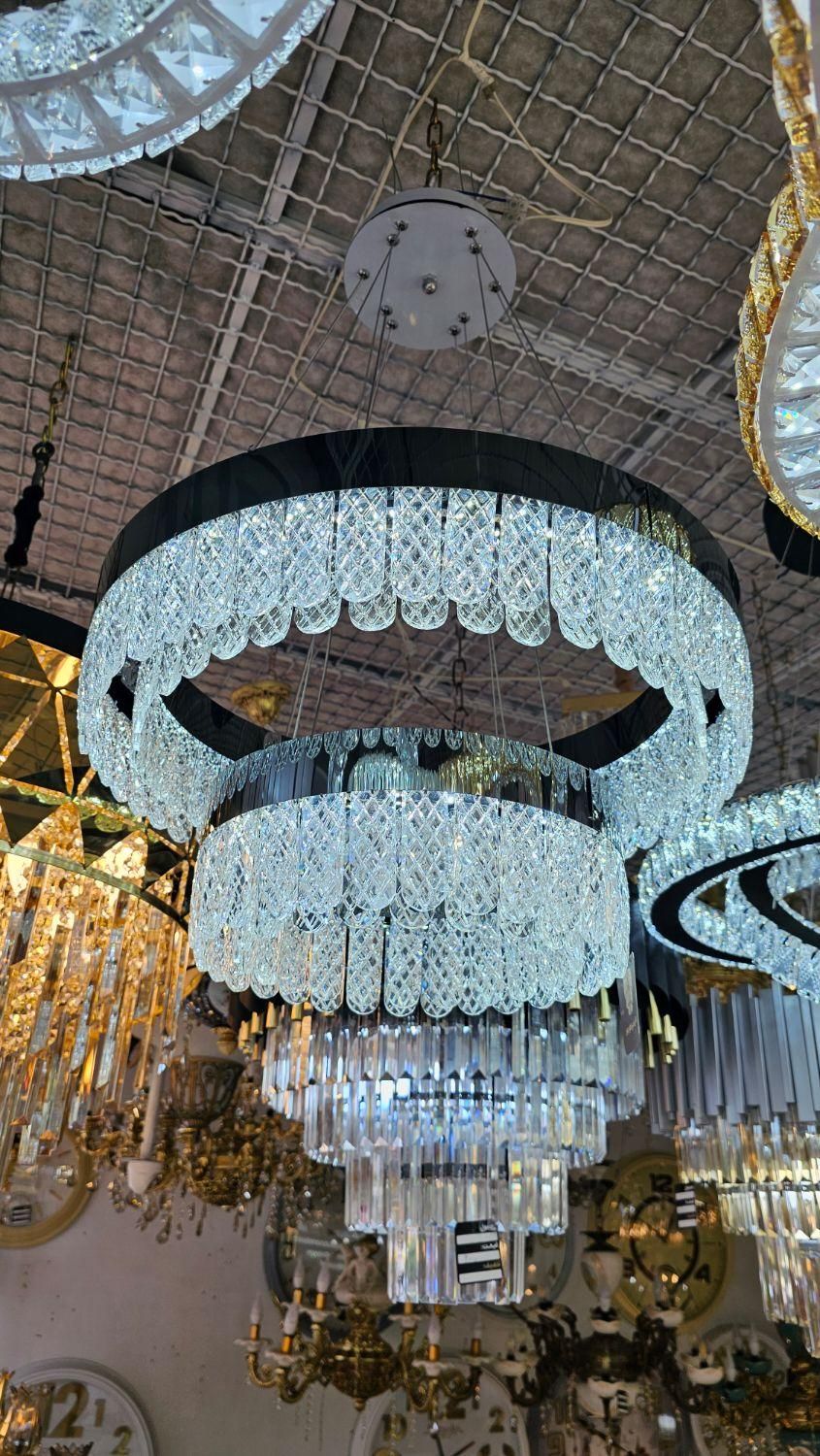 لوتوس کریستالی|لوستر و چراغ آویز|مشهد, شهرک رازی (شهرک غرب)|دیوار