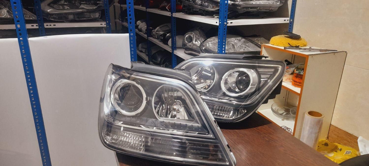 چراغ استوک ابتیما  سانتافه اکسنت ix55 ix35 i20 i30|خدمات موتور و ماشین|تهران, شوش|دیوار