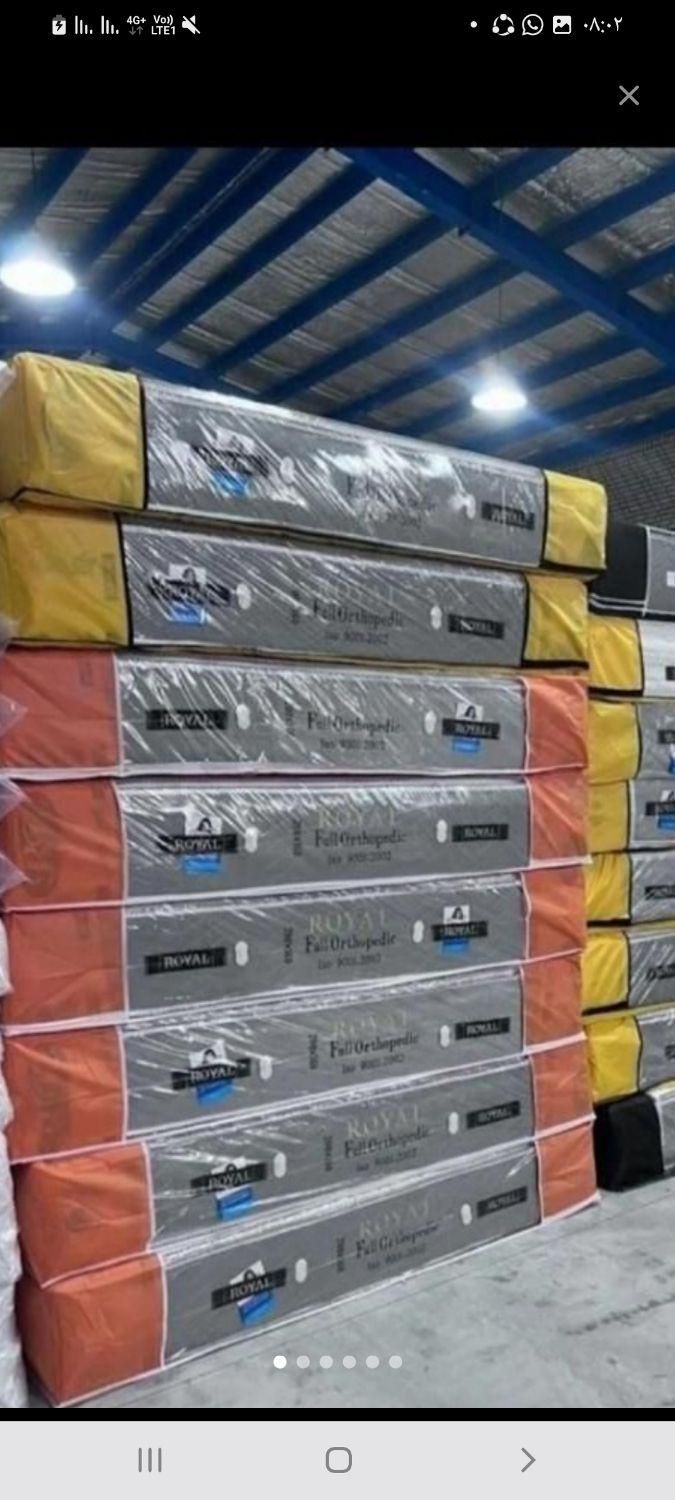تشک تخت با هولگرام طلایی مدل تارا v4|تشک تختخواب|اصفهان, جلفا|دیوار