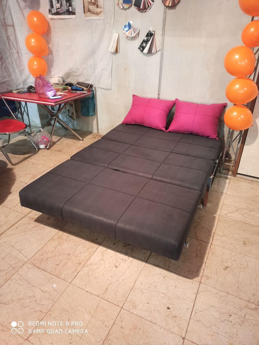 کاناپه دونفره استیل/تختشو/مبل دونفره|مبلمان خانگی و میز عسلی|کرمانشاه, |دیوار