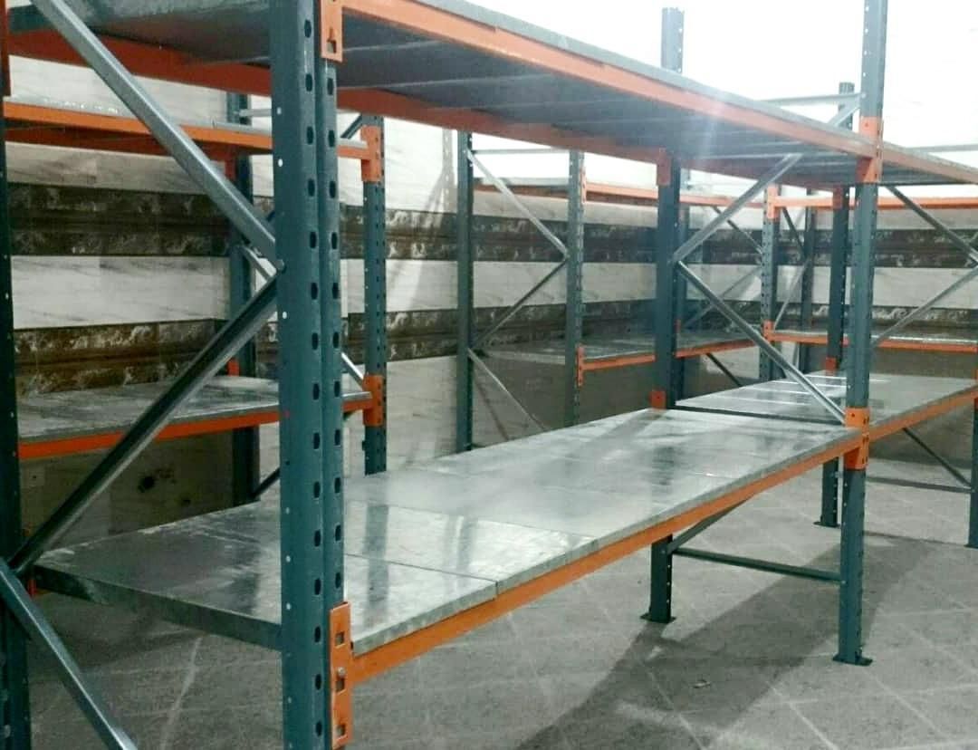 قفسه راک سنگین صنعتی و بالکن نیم طبقه|فروشگاه و مغازه|دماوند, |دیوار