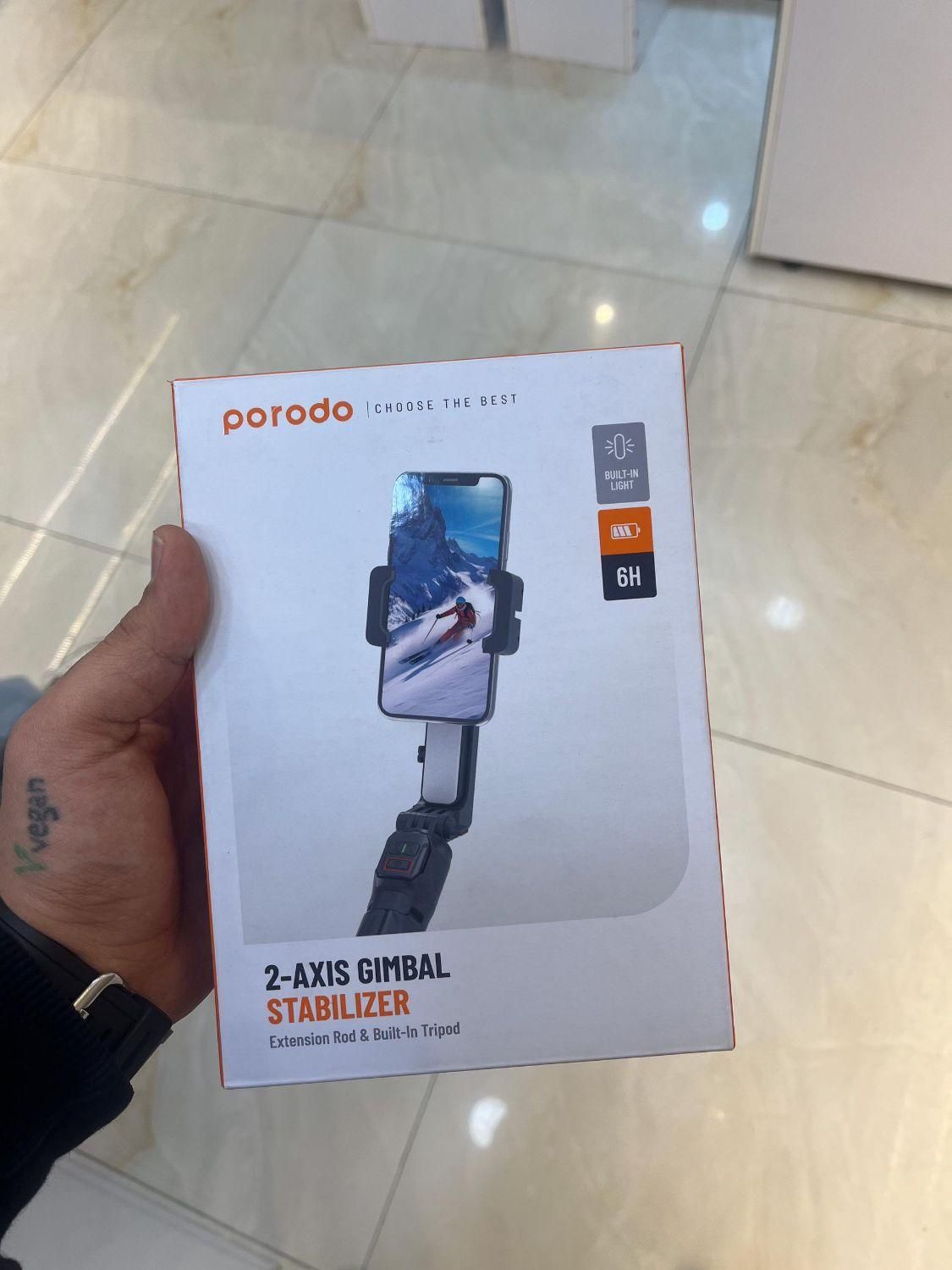 گیمبال و استبلایزر موبایل پرودو PORODO 2-AXIS|دوربین عکاسی و فیلم‌برداری|اهواز, کوروش|دیوار