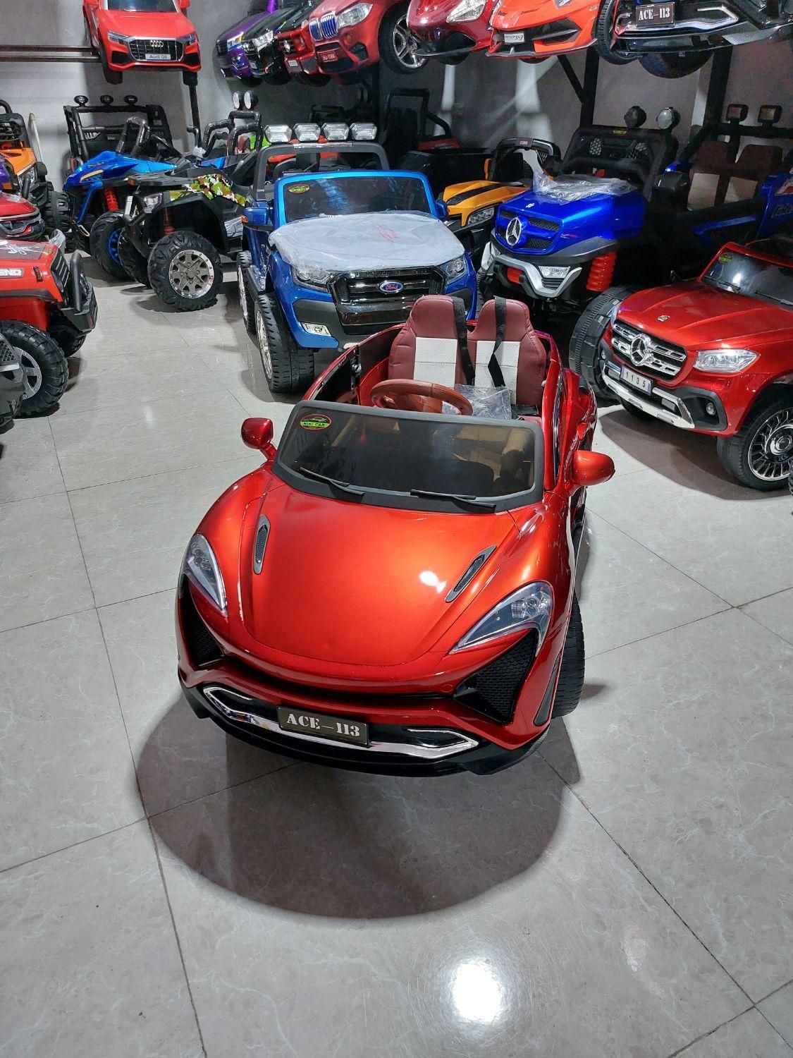 ماشین شارژی مکلارن کیلومتر دیجیتال فول اپشنال|اسباب‌بازی بچه|تهران, بهارستان|دیوار