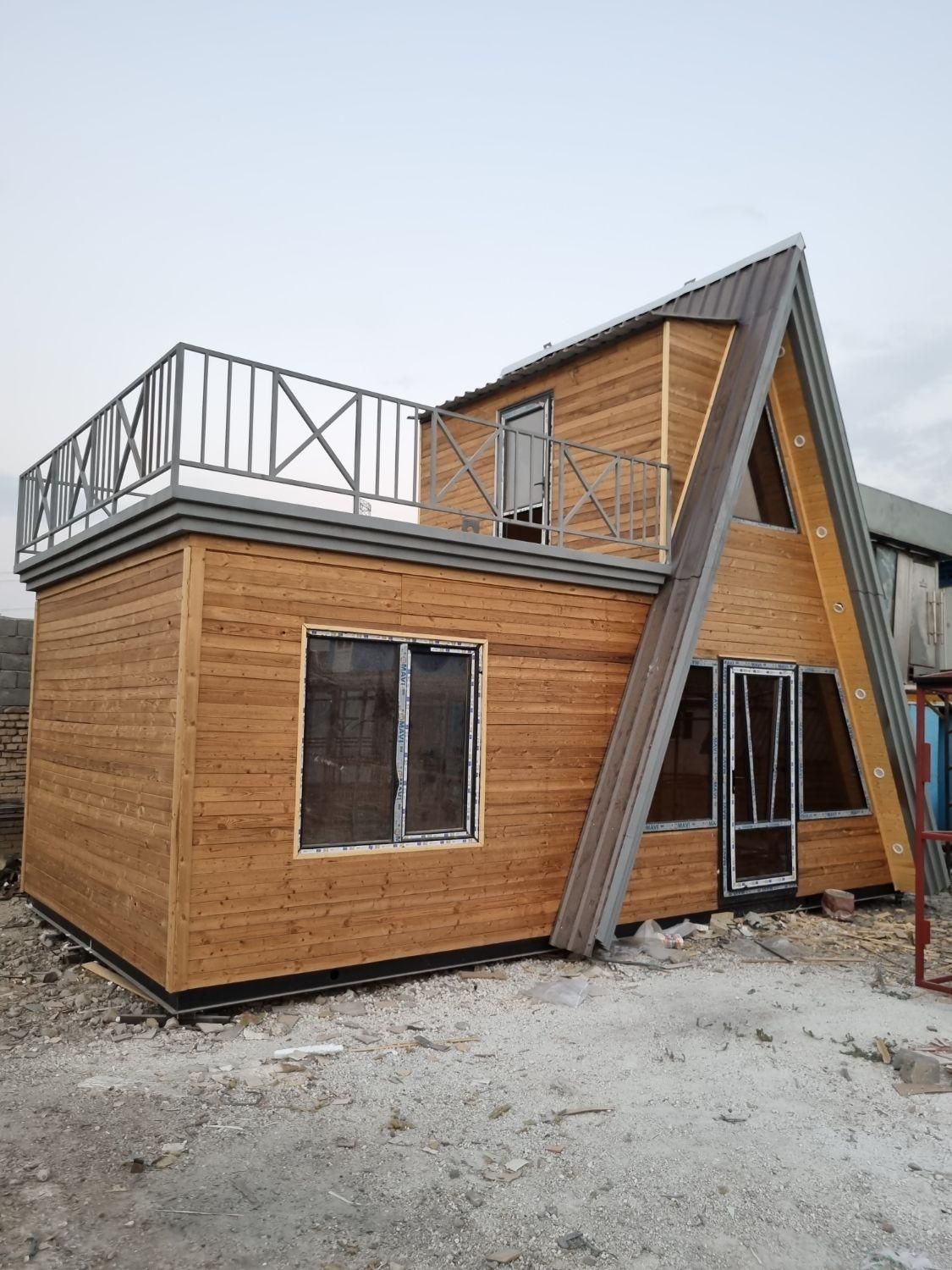 کانتینر کانکس کلبه چوبی سوییت ویلایی نگهبانی|مصالح و تجهیزات ساختمان|تهران, یافت آباد جنوبی|دیوار