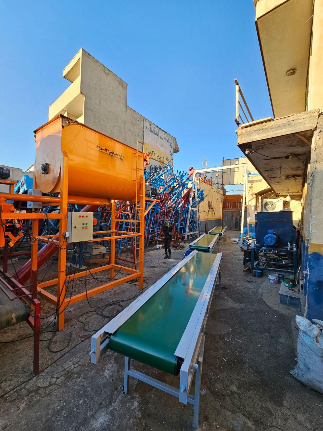 آسیاب نوار نقاله بالابر نوارنقاله‌ ماردون میکسر|ماشین‌آلات صنعتی|شریف‌آباد, |دیوار