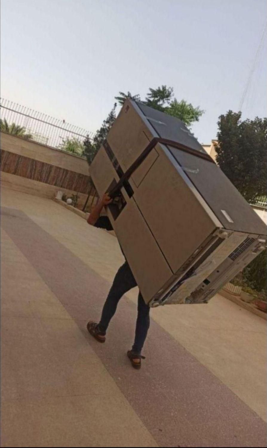 وانت بار تلفنی حمل یخچال ساید مبلمان کارگرباضمانت|خدمات حمل و نقل|مشهد, طلاب|دیوار