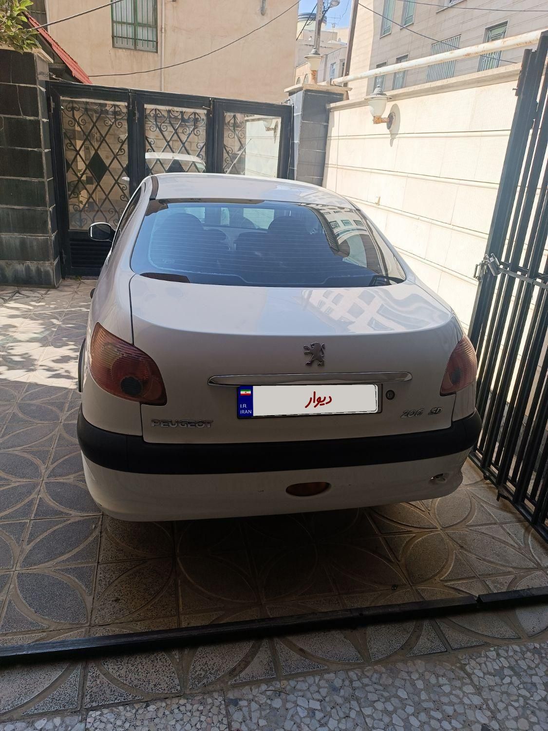 206 SD V8 مدل 96|خودرو سواری و وانت|کرج, آزادگان|دیوار