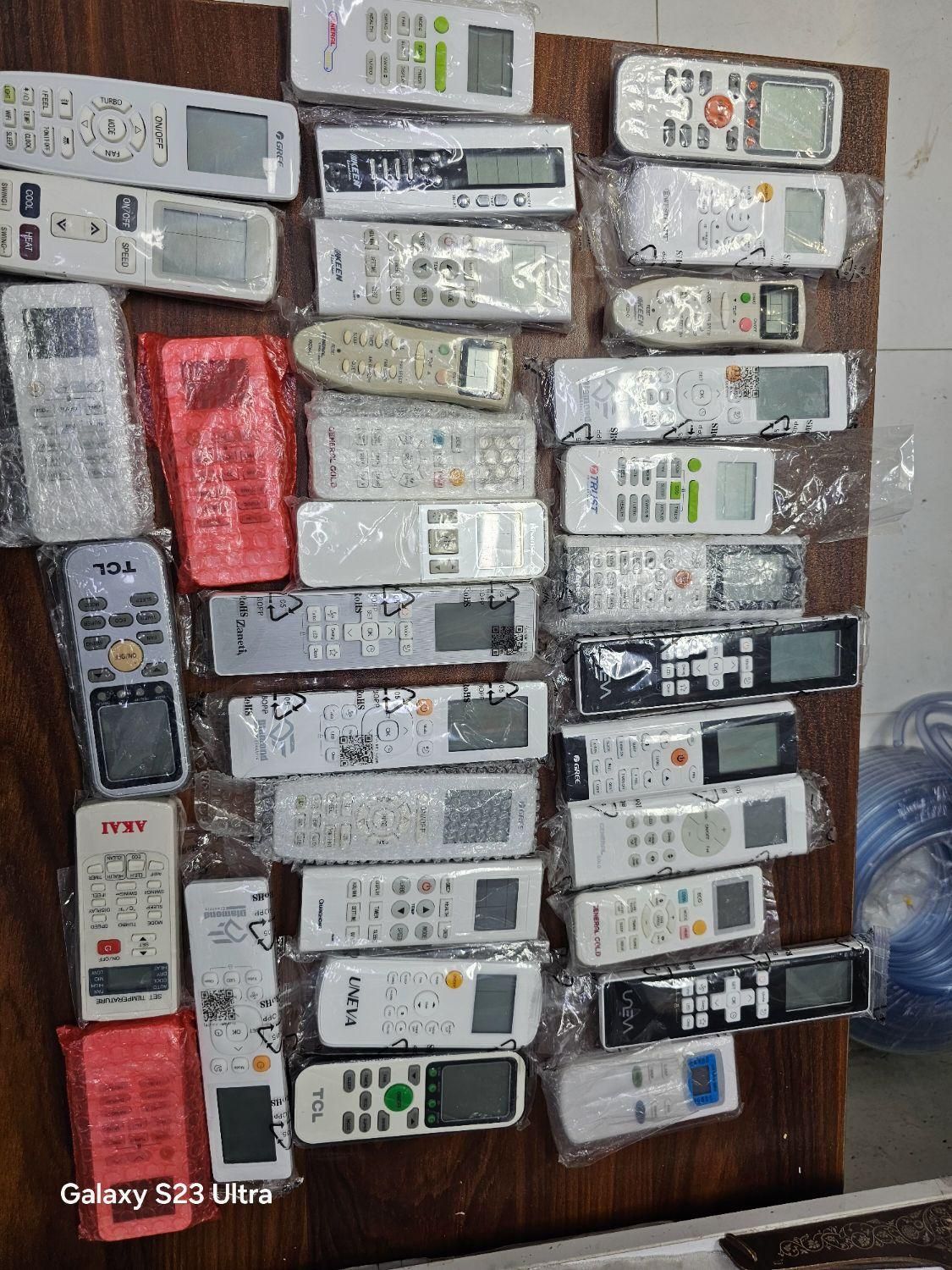 انواع مختلف کنترل|کولر گازی و فنکوئل|اهواز, نادری|دیوار