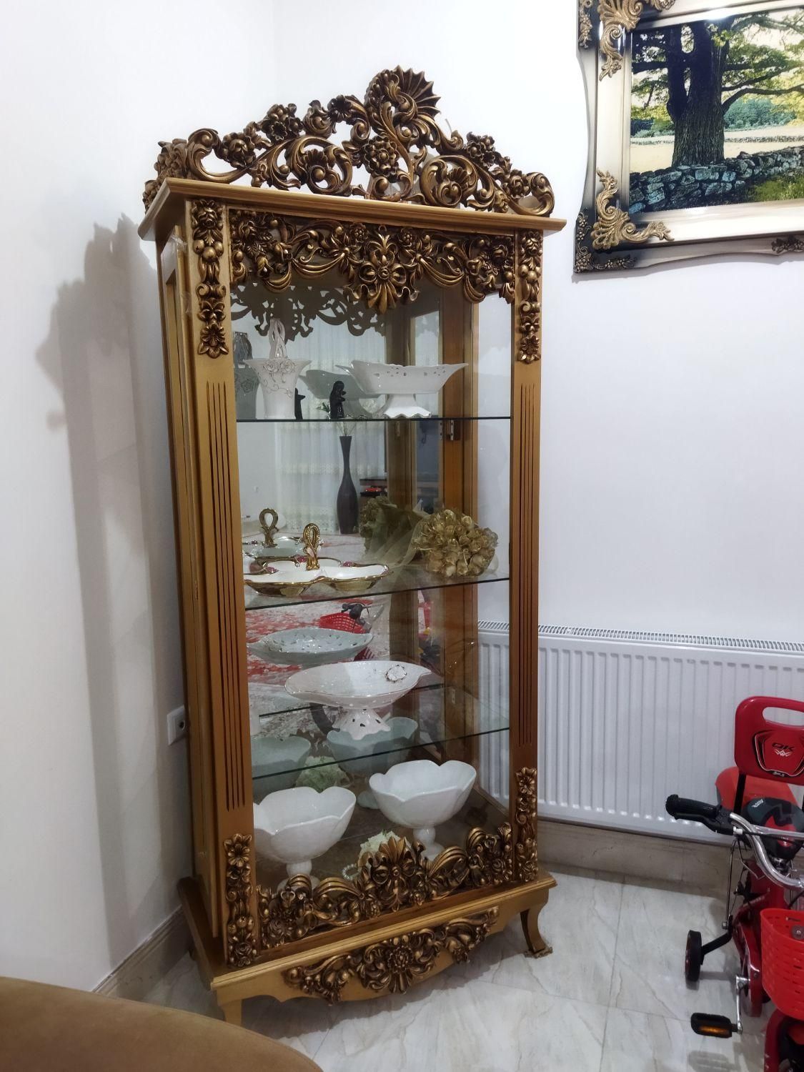 آینه و کنسول|بوفه، ویترین، کنسول|مهاباد (آذربایجان غربی), |دیوار