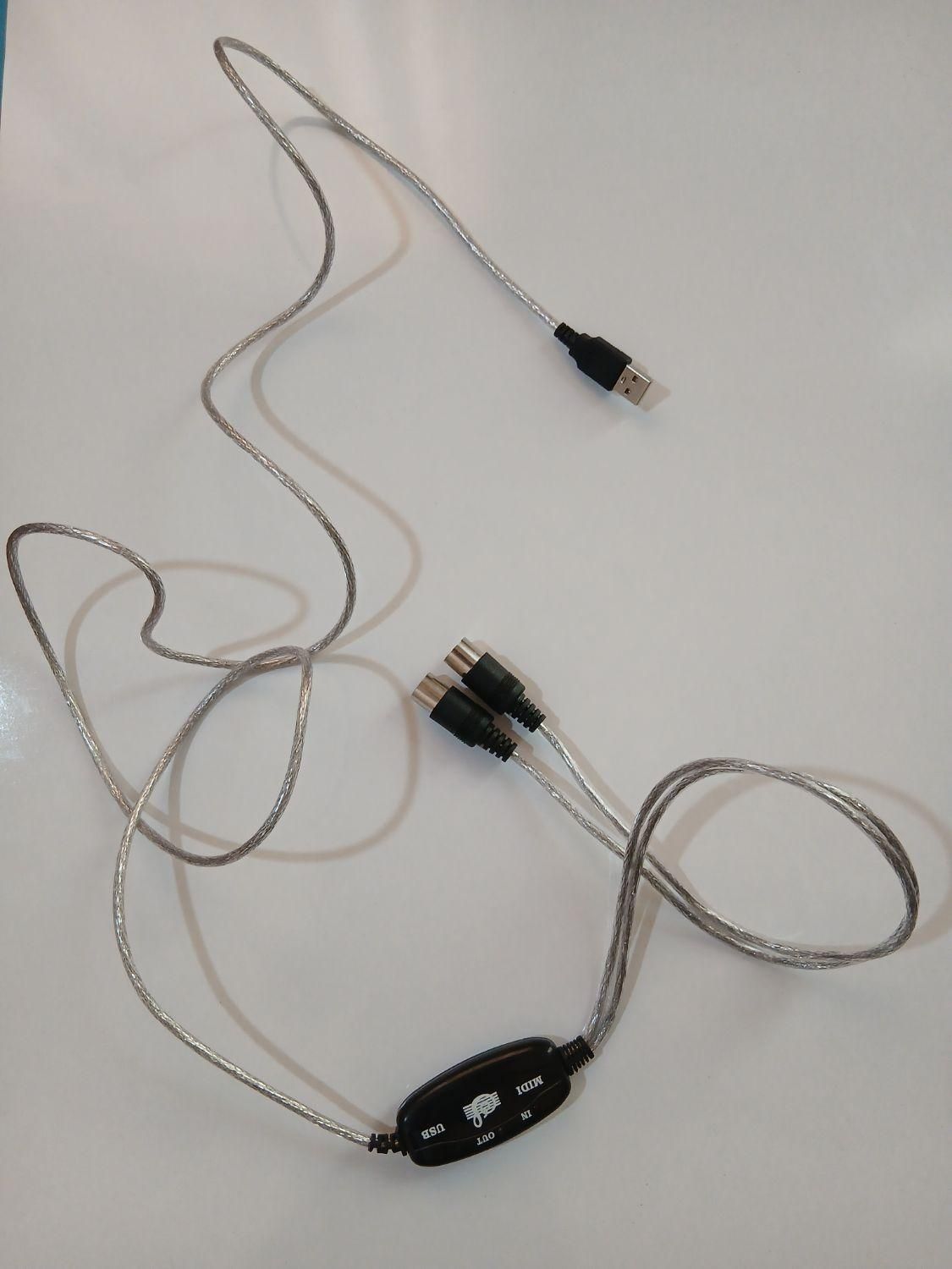 کابل تبدیل میدی MiDi به USB|لوازم جانبی موبایل و تبلت|مشهد, دانشگاه فردوسی|دیوار
