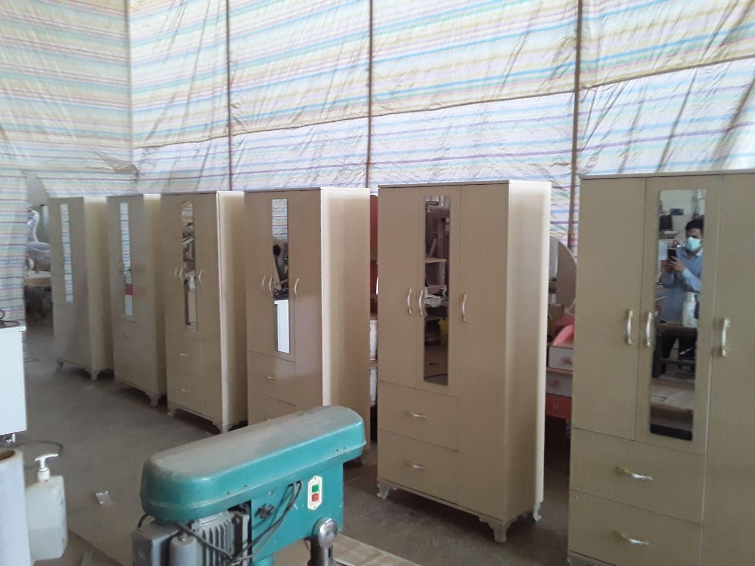 کمد لباس طرح دار|جاکفشی، کمد، دراور|اردبیل, |دیوار